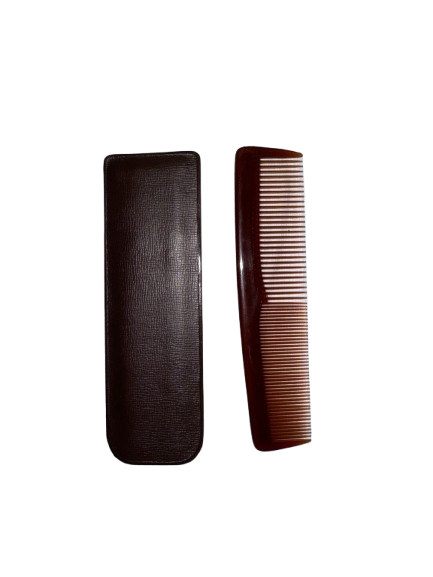 Pettine tasca con astuccio - Briantina