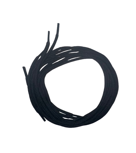 Lacci Neri - LUNGHEZZA 80 cm. per Stivali Scarpe da Passeggio, Boot Stringhe, Lacci per Scarpe da Escursionismo/Sicurezza/Trekking per Donna o Uomo