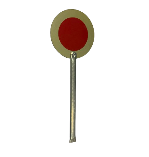 Paletta segnaletica stradale ROSSA