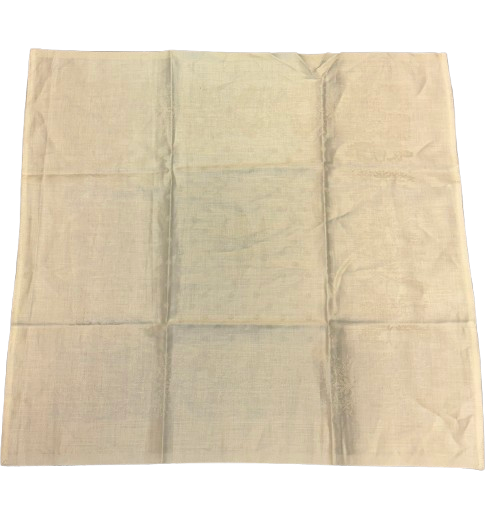 Tovaglioli 100% Fiandra Di Lino Damascato - Bianco - Cm. 30x30 CM