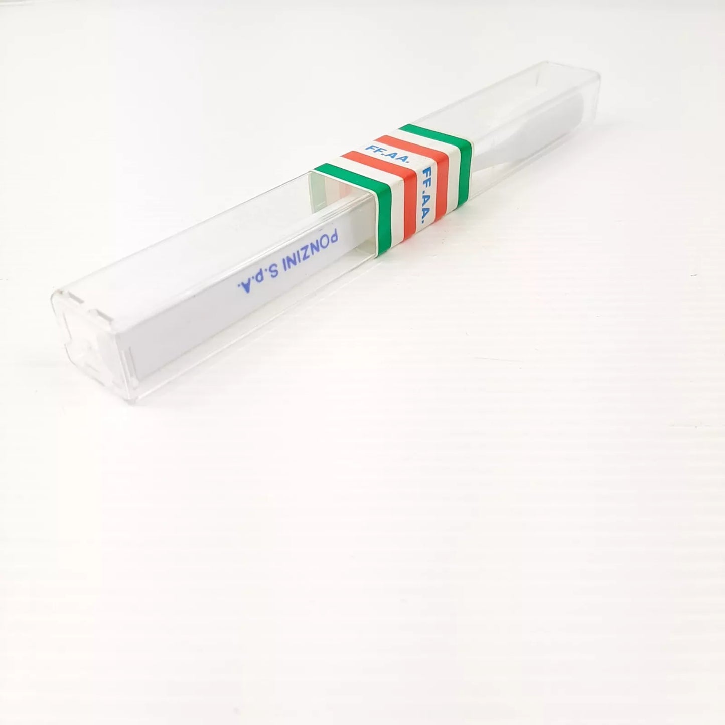 Vintage spazzolino da denti, militare forze armate FF.AA. originale con custodia