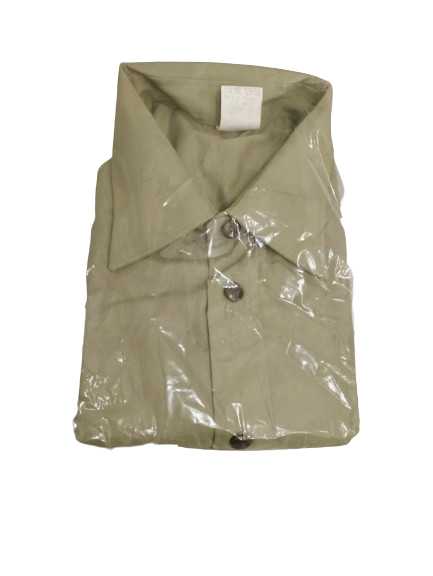 Camicia Manica Corta Esercito Italiano Color Kaky Sabbia - Taglia 14,5 ( EU 38 )